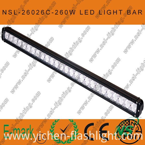 42 Inch 260W CREE LED Light Bar 4X4 off Road Heavy Duty, Sut Military, Agriculture, Marine, Mining Light